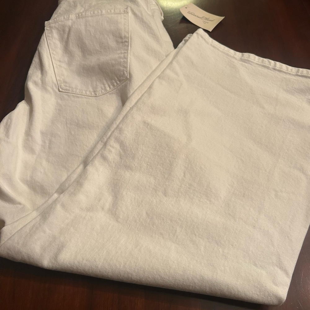 a new day Women's White Flare & Wide Leg Jeans